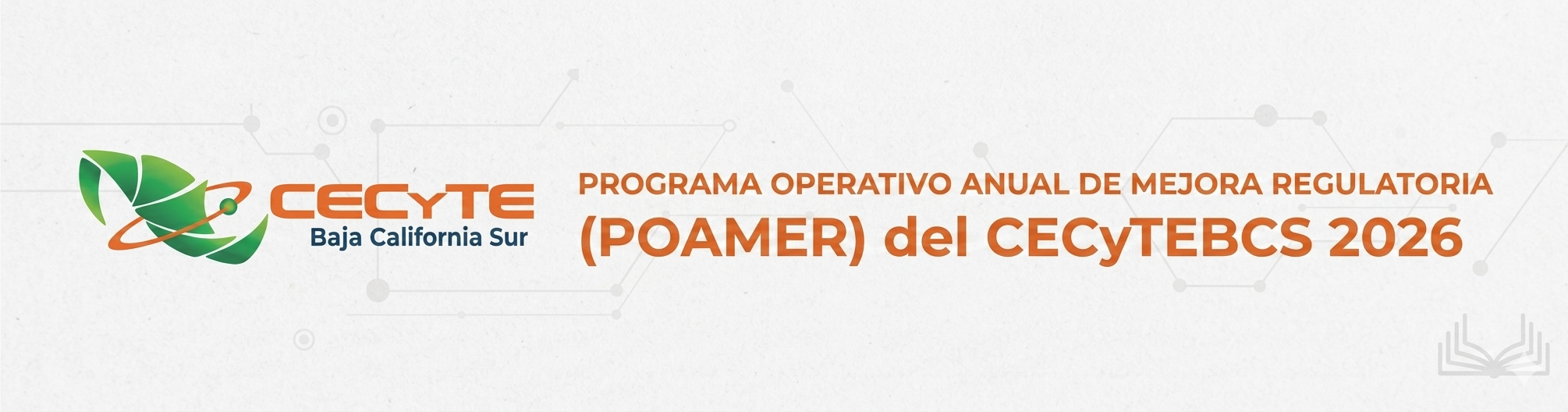 Programa Operativo Anual de Mejora Regulatoria (POAMER) del CECyTEBCS 2026