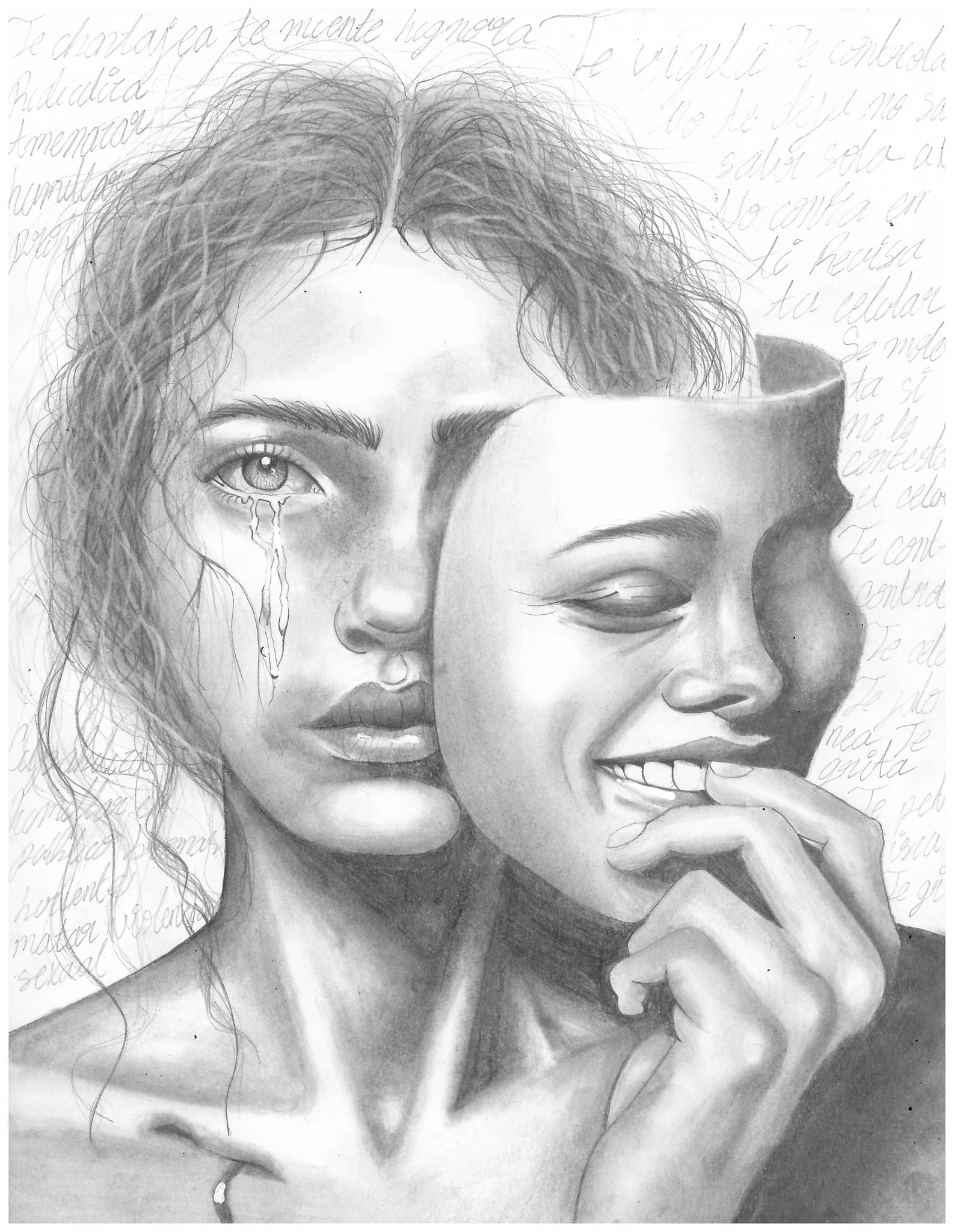 Ámbar Ximena Santana García - Reflejaste tu rechazo en mí