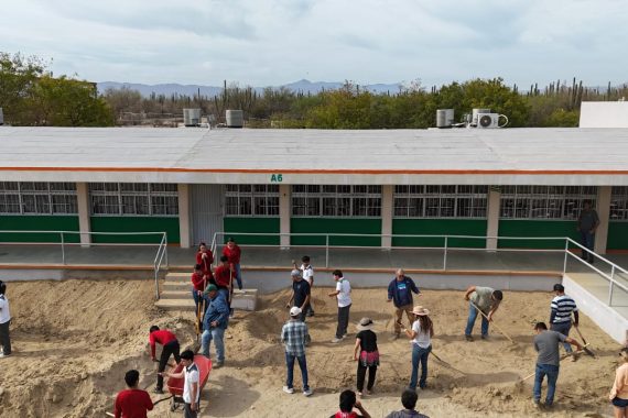 CECYTEBCS PROMUEVE LA EDUCACIÓN AMBIENTAL CON EL CURSO-TALLER “DISEÑO DE JARDÍN DE LLUVIA